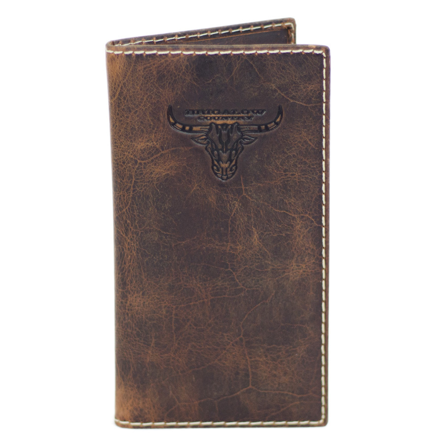 Wallet - Leather - Distressed - Brigalow Steerhead - [5012 ]